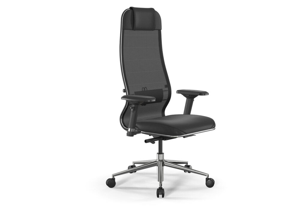 Pisarniški stol ERGOLIFE B1-159D, PU črna