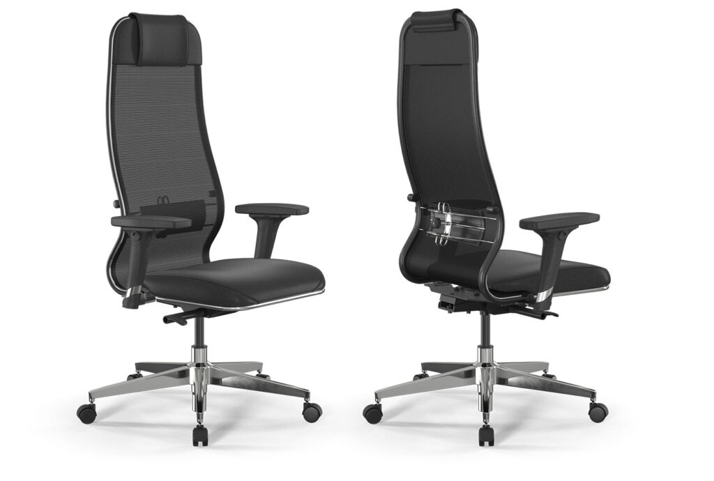 Pisarniški stol ERGOLIFE SYNCHROSIT 10 B1-115D črna+črna